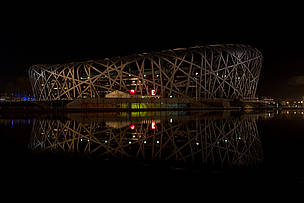 Lights go out on the Bird's Nest for Earth Hour, WWF's global climate change awareness campaign. ...
© Janek Zdzarski / WWF China
© Janek Zdzarski / WWF China